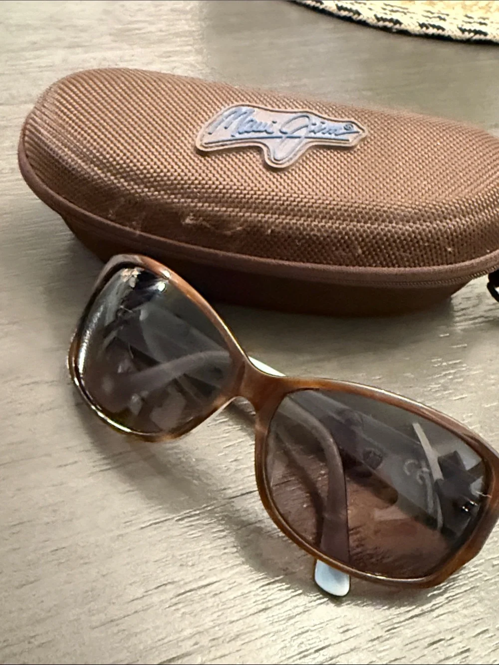 Maui Jim Nalani Polarized Sunglasses Tortoise Blue MJ295-03T 61-16-125